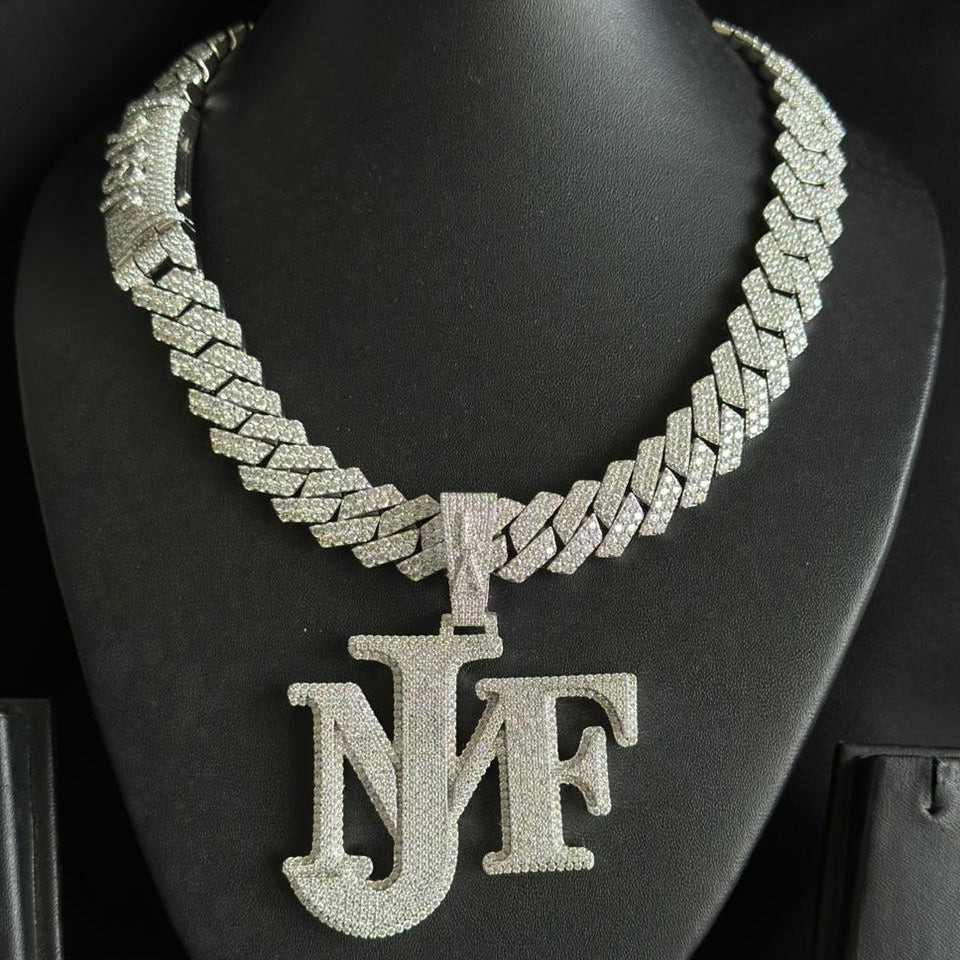 Iced Out Custom Quban Chain