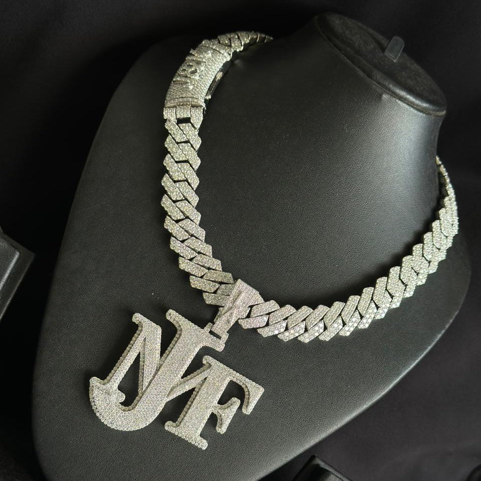 Iced Out Custom Quban Chain